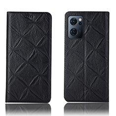 Coque Portefeuille Livre Cuir Etui Clapet H19P pour OnePlus Nord CE 2 5G Noir