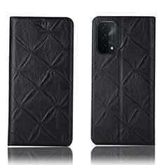Coque Portefeuille Livre Cuir Etui Clapet H19P pour OnePlus Nord N200 5G Noir