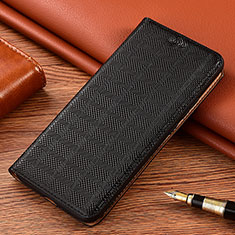 Coque Portefeuille Livre Cuir Etui Clapet H20P pour Vivo Y70S 5G Noir