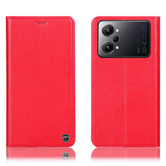 Coque Portefeuille Livre Cuir Etui Clapet H21P pour Oppo K10 Pro 5G Rouge