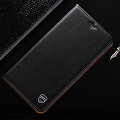 Coque Portefeuille Livre Cuir Etui Clapet H21P pour Realme GT Neo6 5G Noir