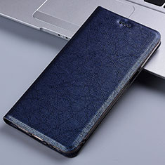 Coque Portefeuille Livre Cuir Etui Clapet H22P pour Apple iPhone Xs Max Bleu