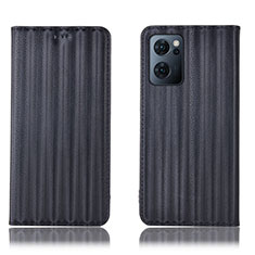 Coque Portefeuille Livre Cuir Etui Clapet H23P pour OnePlus Nord CE 2 5G Noir