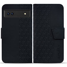 Coque Portefeuille Livre Cuir Etui Clapet HF1 pour Google Pixel 7 5G Noir