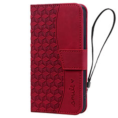 Coque Portefeuille Livre Cuir Etui Clapet HF2 pour Huawei Mate 60 Pro+ Plus Rouge