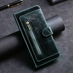 Coque Portefeuille Livre Cuir Etui Clapet JDK pour Xiaomi Poco F3 5G Vert