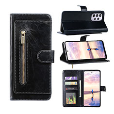 Coque Portefeuille Livre Cuir Etui Clapet JDK1 pour Samsung Galaxy A52 4G Noir