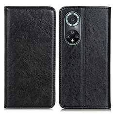 Coque Portefeuille Livre Cuir Etui Clapet K01Z pour Huawei Nova 9 Pro Noir