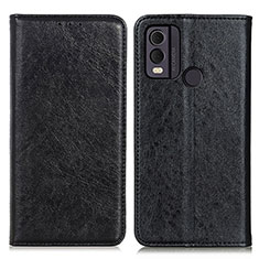 Coque Portefeuille Livre Cuir Etui Clapet K01Z pour Nokia C22 Noir