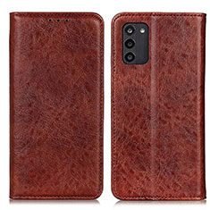 Coque Portefeuille Livre Cuir Etui Clapet K01Z pour Nokia G100 Marron