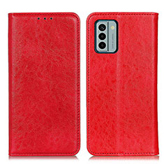 Coque Portefeuille Livre Cuir Etui Clapet K01Z pour Nokia G22 Rouge