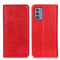 Coque Portefeuille Livre Cuir Etui Clapet K01Z pour Nokia G42 5G Rouge