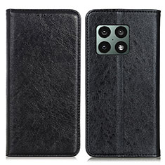 Coque Portefeuille Livre Cuir Etui Clapet K01Z pour OnePlus 10 Pro 5G Noir