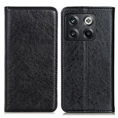 Coque Portefeuille Livre Cuir Etui Clapet K01Z pour OnePlus 10T 5G Noir