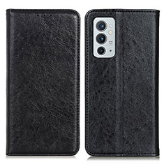 Coque Portefeuille Livre Cuir Etui Clapet K01Z pour OnePlus 9RT 5G Noir