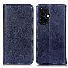 Coque Portefeuille Livre Cuir Etui Clapet K01Z pour OnePlus Nord CE 3 5G Bleu