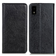 Coque Portefeuille Livre Cuir Etui Clapet K01Z pour Sharp Aquos wish2 Noir