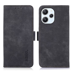 Coque Portefeuille Livre Cuir Etui Clapet K01Z pour Xiaomi Redmi 12 4G Noir