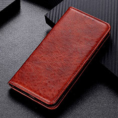 Coque Portefeuille Livre Cuir Etui Clapet K01Z pour Xiaomi Redmi K40 5G Marron