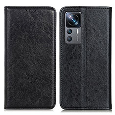 Coque Portefeuille Livre Cuir Etui Clapet K01Z pour Xiaomi Redmi K50 Ultra 5G Noir