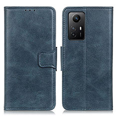 Coque Portefeuille Livre Cuir Etui Clapet K01Z pour Xiaomi Redmi Note 12S Bleu