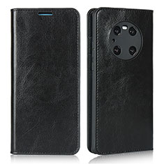 Coque Portefeuille Livre Cuir Etui Clapet K02 pour Huawei Mate 40 Pro Noir