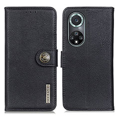 Coque Portefeuille Livre Cuir Etui Clapet K02Z pour Huawei Honor 50 Pro 5G Noir