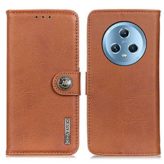 Coque Portefeuille Livre Cuir Etui Clapet K02Z pour Huawei Honor Magic5 5G Marron