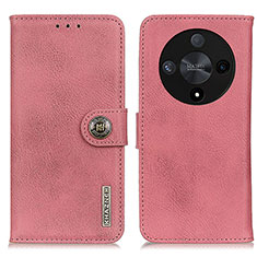 Coque Portefeuille Livre Cuir Etui Clapet K02Z pour Huawei Honor Magic6 Lite 5G Rose