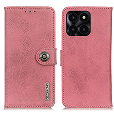 Coque Portefeuille Livre Cuir Etui Clapet K02Z pour Huawei Honor X8b Rose