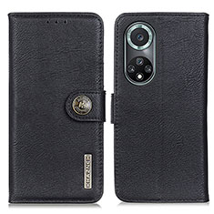 Coque Portefeuille Livre Cuir Etui Clapet K02Z pour Huawei Nova 9 Pro Noir