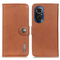 Coque Portefeuille Livre Cuir Etui Clapet K02Z pour Huawei Nova 9 SE Marron