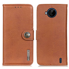 Coque Portefeuille Livre Cuir Etui Clapet K02Z pour Nokia C20 Plus Marron