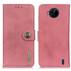 Coque Portefeuille Livre Cuir Etui Clapet K02Z pour Nokia C20 Plus Rose