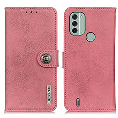 Coque Portefeuille Livre Cuir Etui Clapet K02Z pour Nokia C31 Rose