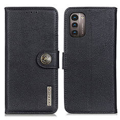 Coque Portefeuille Livre Cuir Etui Clapet K02Z pour Nokia G11 Noir