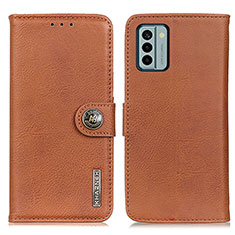 Coque Portefeuille Livre Cuir Etui Clapet K02Z pour Nokia G22 Marron