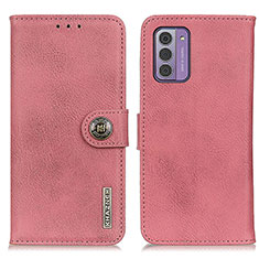 Coque Portefeuille Livre Cuir Etui Clapet K02Z pour Nokia G42 5G Rose