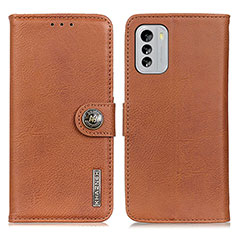 Coque Portefeuille Livre Cuir Etui Clapet K02Z pour Nokia G60 5G Marron