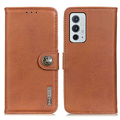 Coque Portefeuille Livre Cuir Etui Clapet K02Z pour OnePlus 9RT 5G Marron