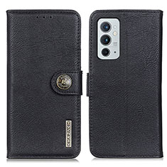 Coque Portefeuille Livre Cuir Etui Clapet K02Z pour OnePlus 9RT 5G Noir