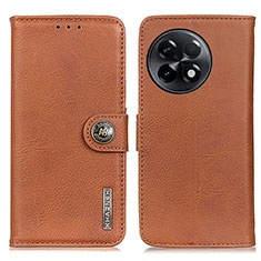 Coque Portefeuille Livre Cuir Etui Clapet K02Z pour OnePlus Ace 2 Pro 5G Marron