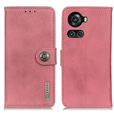 Coque Portefeuille Livre Cuir Etui Clapet K02Z pour OnePlus Ace 5G Rose