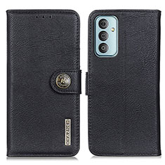 Coque Portefeuille Livre Cuir Etui Clapet K02Z pour Samsung Galaxy F13 4G Noir