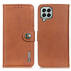 Coque Portefeuille Livre Cuir Etui Clapet K02Z pour Samsung Galaxy M33 5G Marron