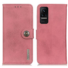 Coque Portefeuille Livre Cuir Etui Clapet K02Z pour Xiaomi Civi 1S 5G Rose