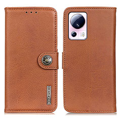 Coque Portefeuille Livre Cuir Etui Clapet K02Z pour Xiaomi Civi 2 5G Marron