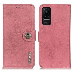 Coque Portefeuille Livre Cuir Etui Clapet K02Z pour Xiaomi Civi 5G Rose