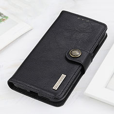 Coque Portefeuille Livre Cuir Etui Clapet K02Z pour Xiaomi Poco M5S Noir