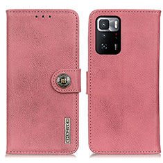 Coque Portefeuille Livre Cuir Etui Clapet K02Z pour Xiaomi Poco X3 GT 5G Rose